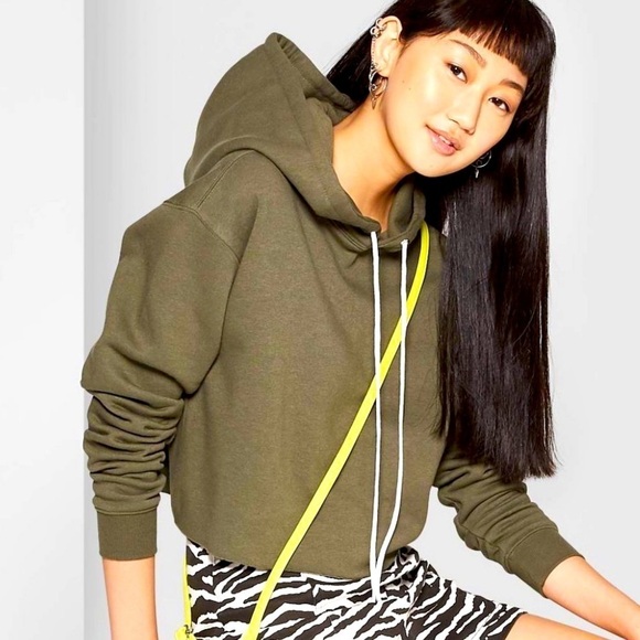Wild fable hoodie olive size large - Picture 1 of 3
